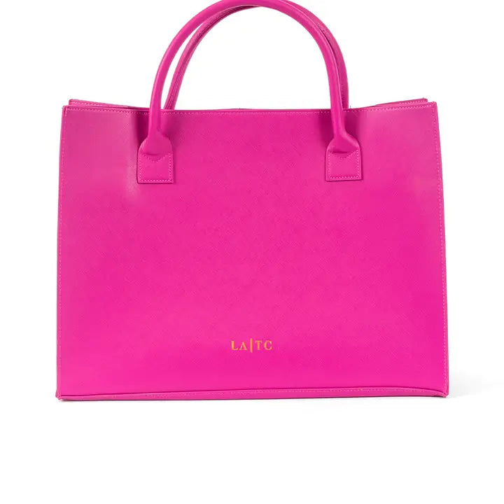 Modern Vegan Tote - Bel Air (Magenta)