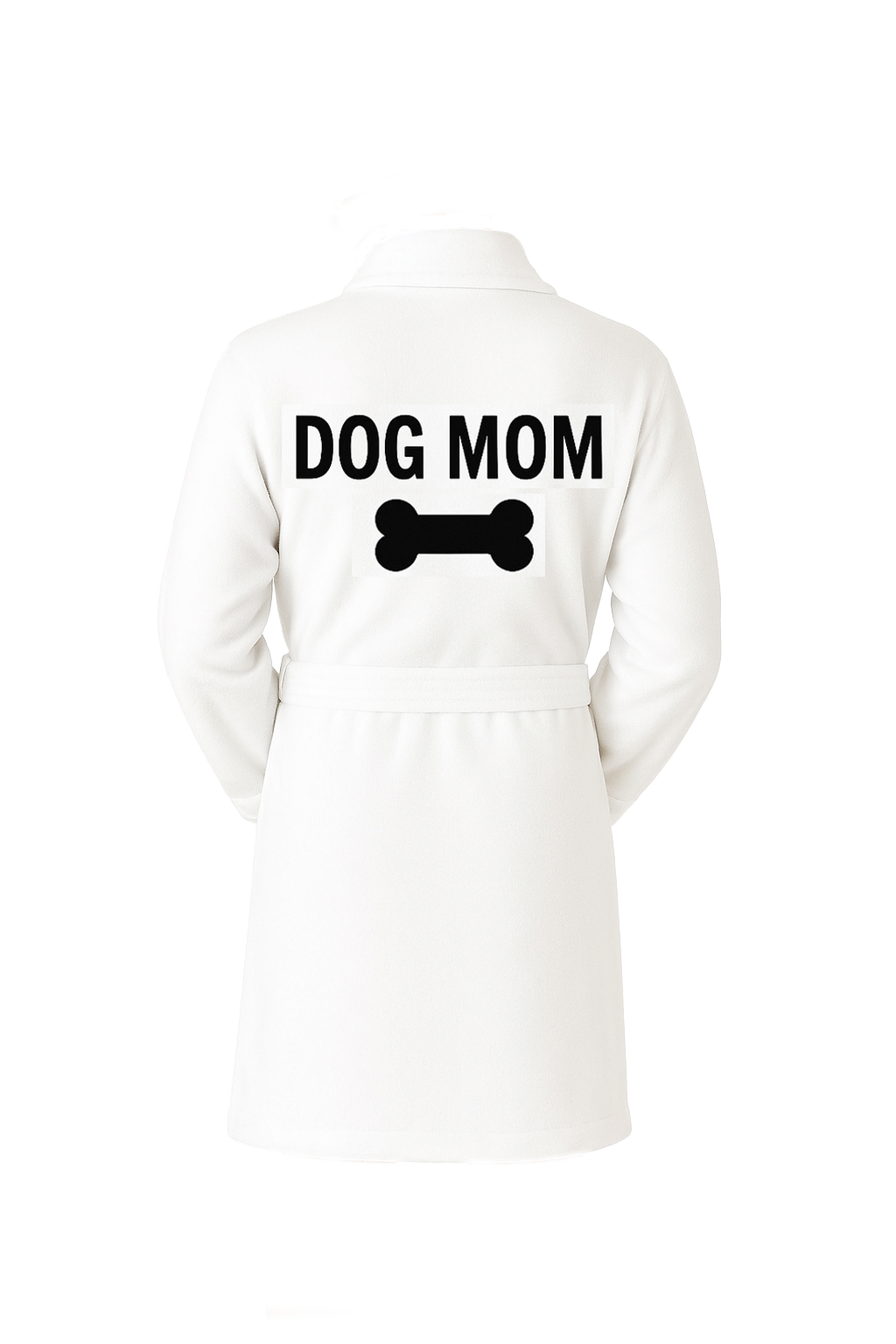 Luxe Plush Robe - Dog Mom