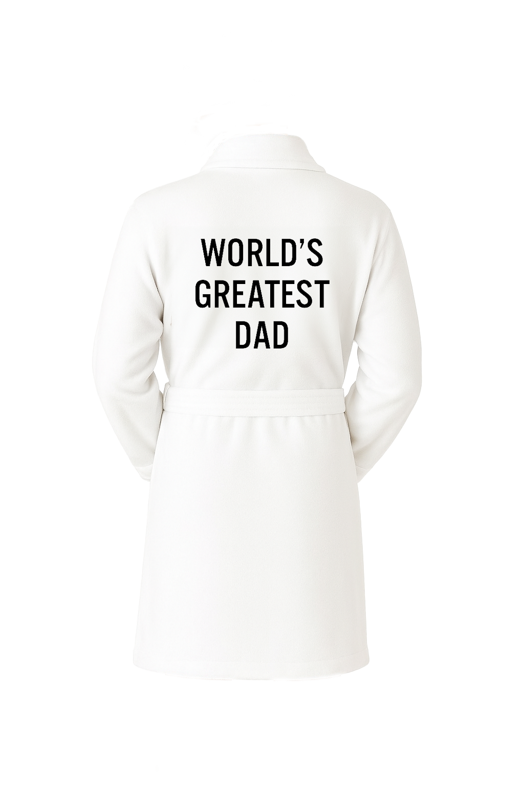 Luxe Plush Robe - World's Greatest Dad