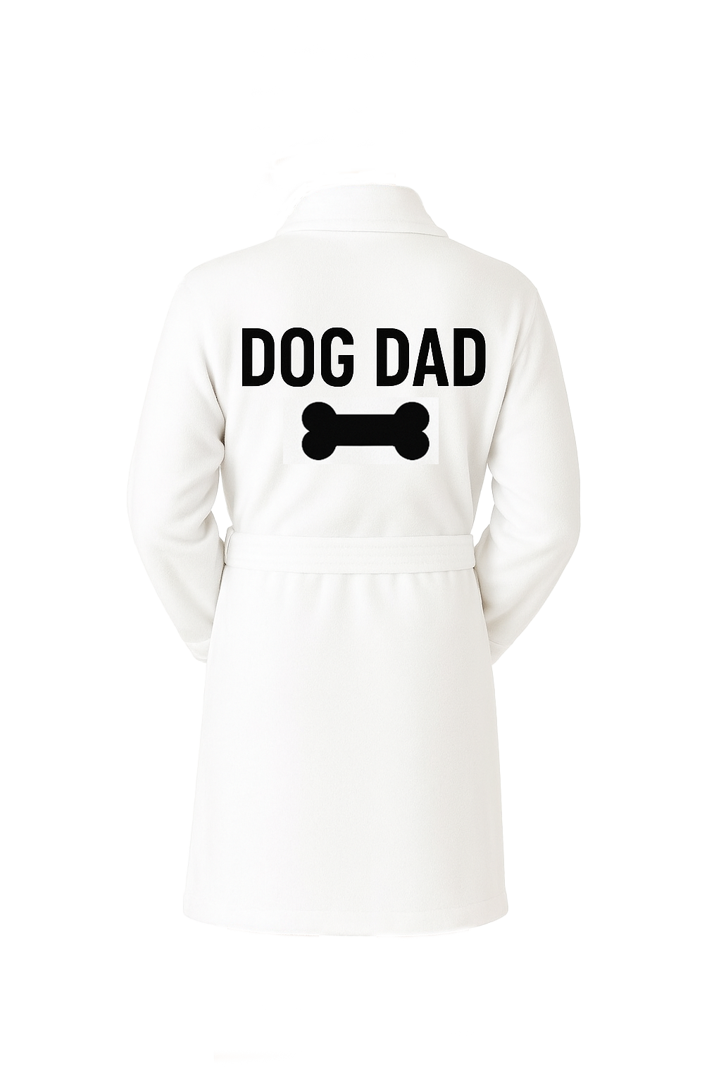 Luxe Plush Robe - Dog Dad