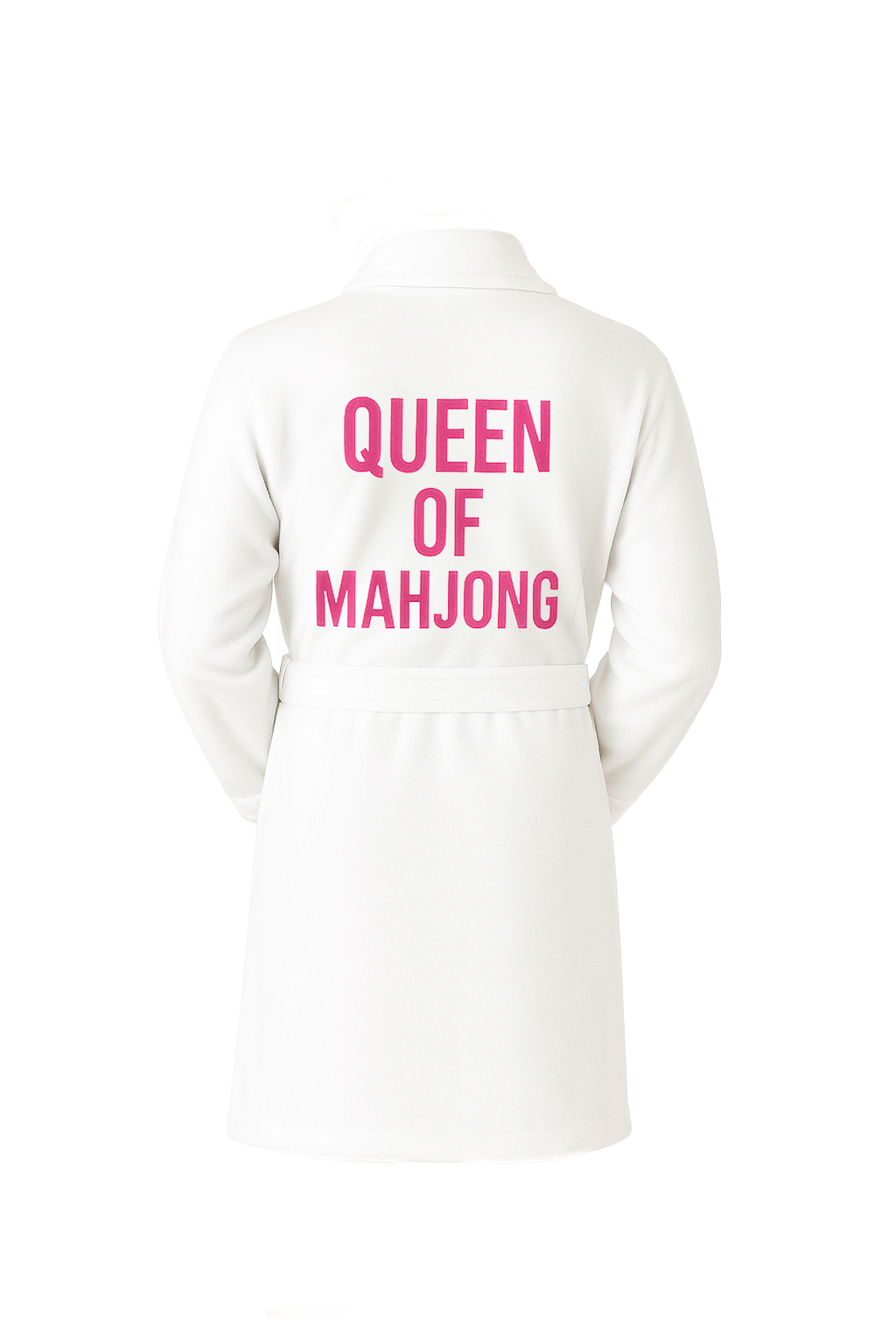 Luxe Plush Robe - Queen Of Mahjong