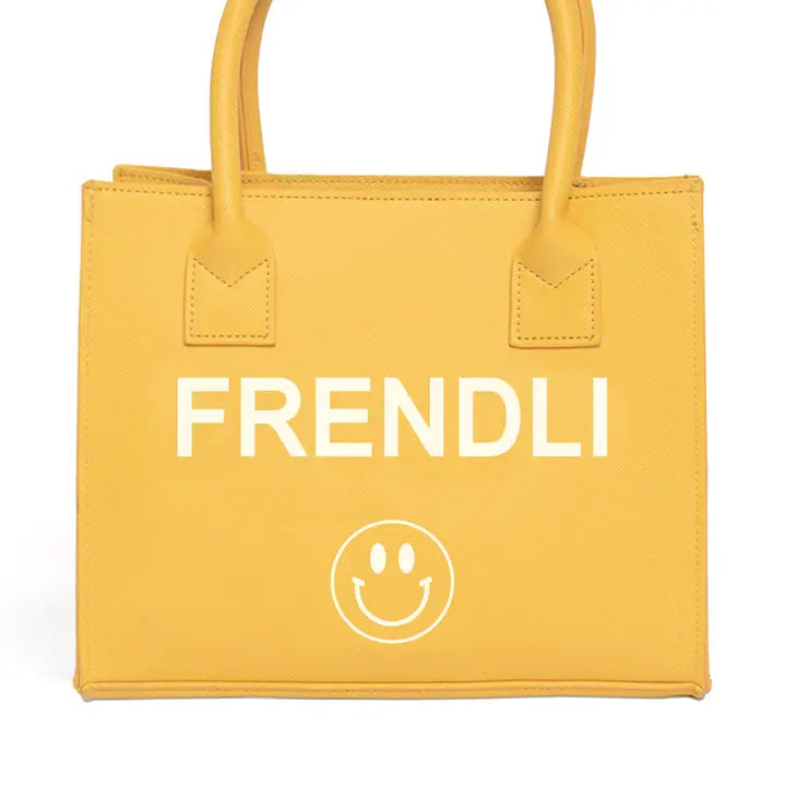 Mini Modern Tote - Frendli (Lemon)