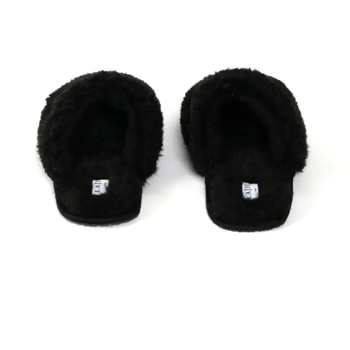 Bel Air Slippers - Trophy Husband (Black)