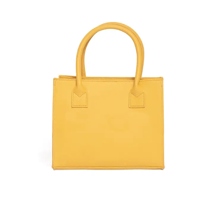Mini Modern Tote - Basic (Lemon Yellow)