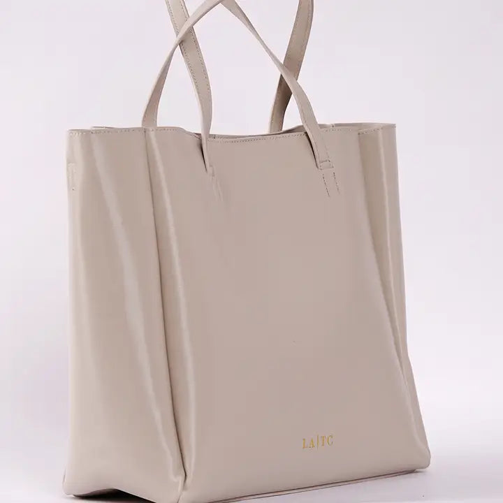 Never Ending Tote - Snake (Cream)