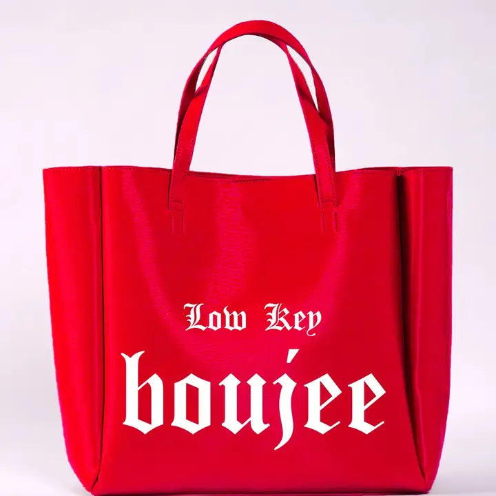 Never Ending Tote - Low Key Boujee (Red)