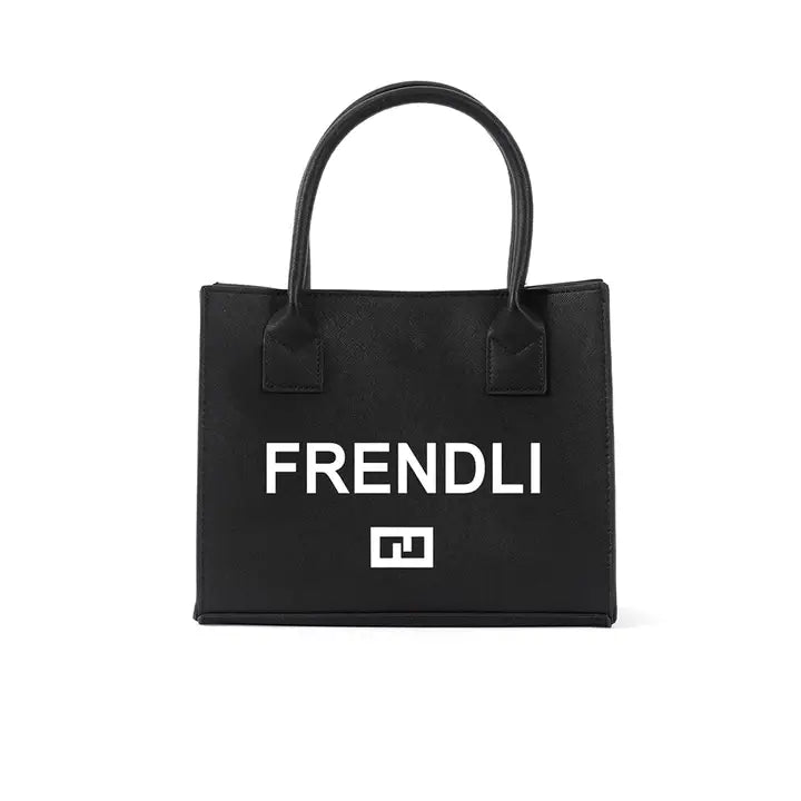 Mini Modern Tote - Frendli (Black)