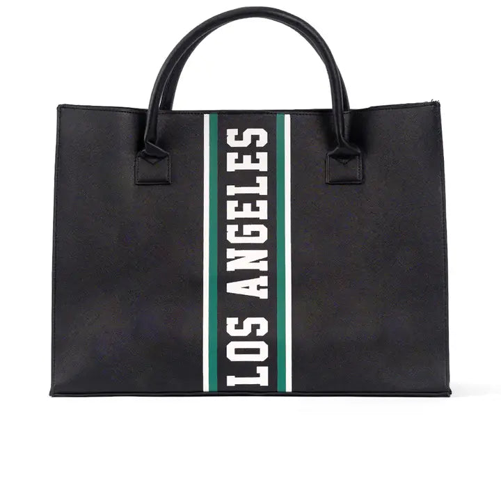 Modern Vegan Tote - Los Angeles/NYC (Black)