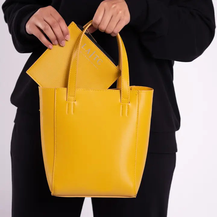 Becky Bucket Bag - Solid (Mustard)