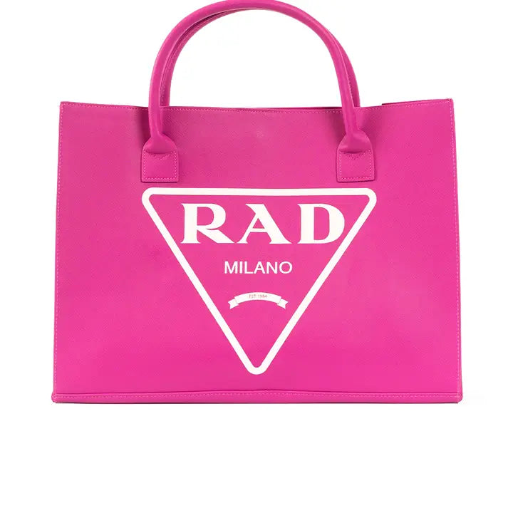 Modern Vegan Tote - Rad Milano (Magenta)