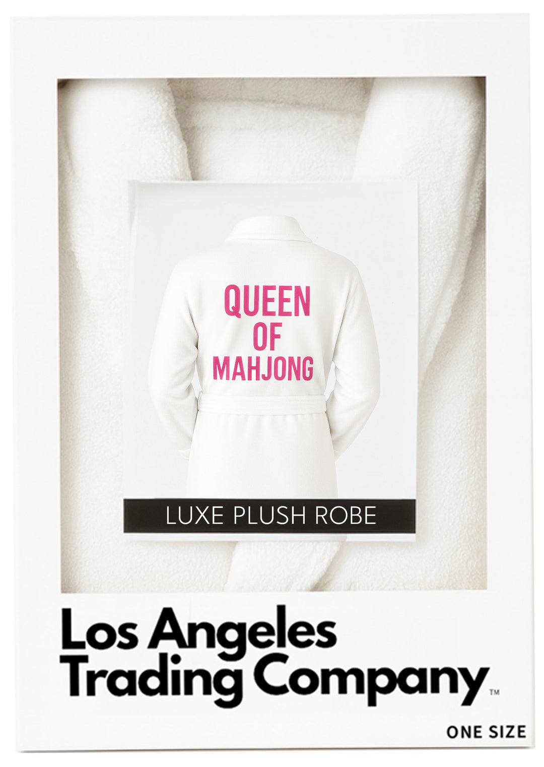 Plush Robe - Queen Of Mahjong
