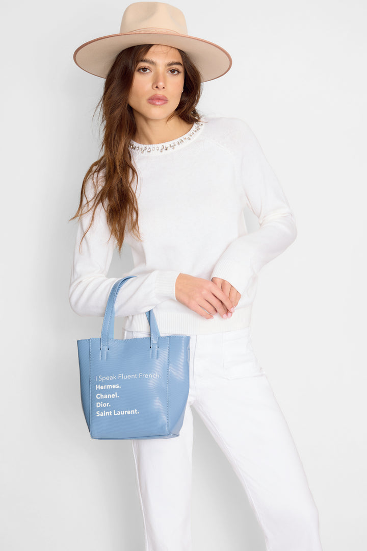 Becky Bucket Bag - Fluent French (Denim Blue)