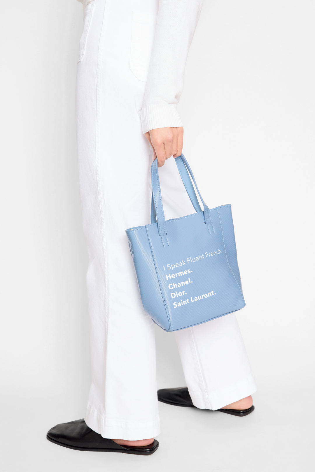 Becky Bucket Bag - Fluent French (Denim Blue)