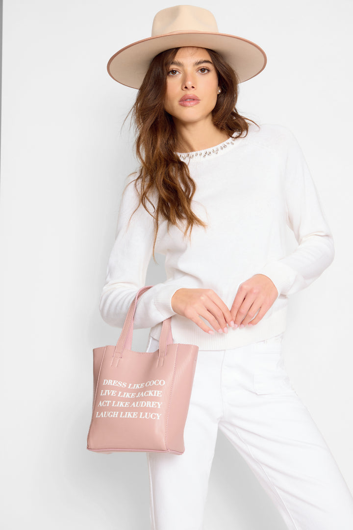 Becky Bucket Bag - Dress Like Coco (Blush Pink)
