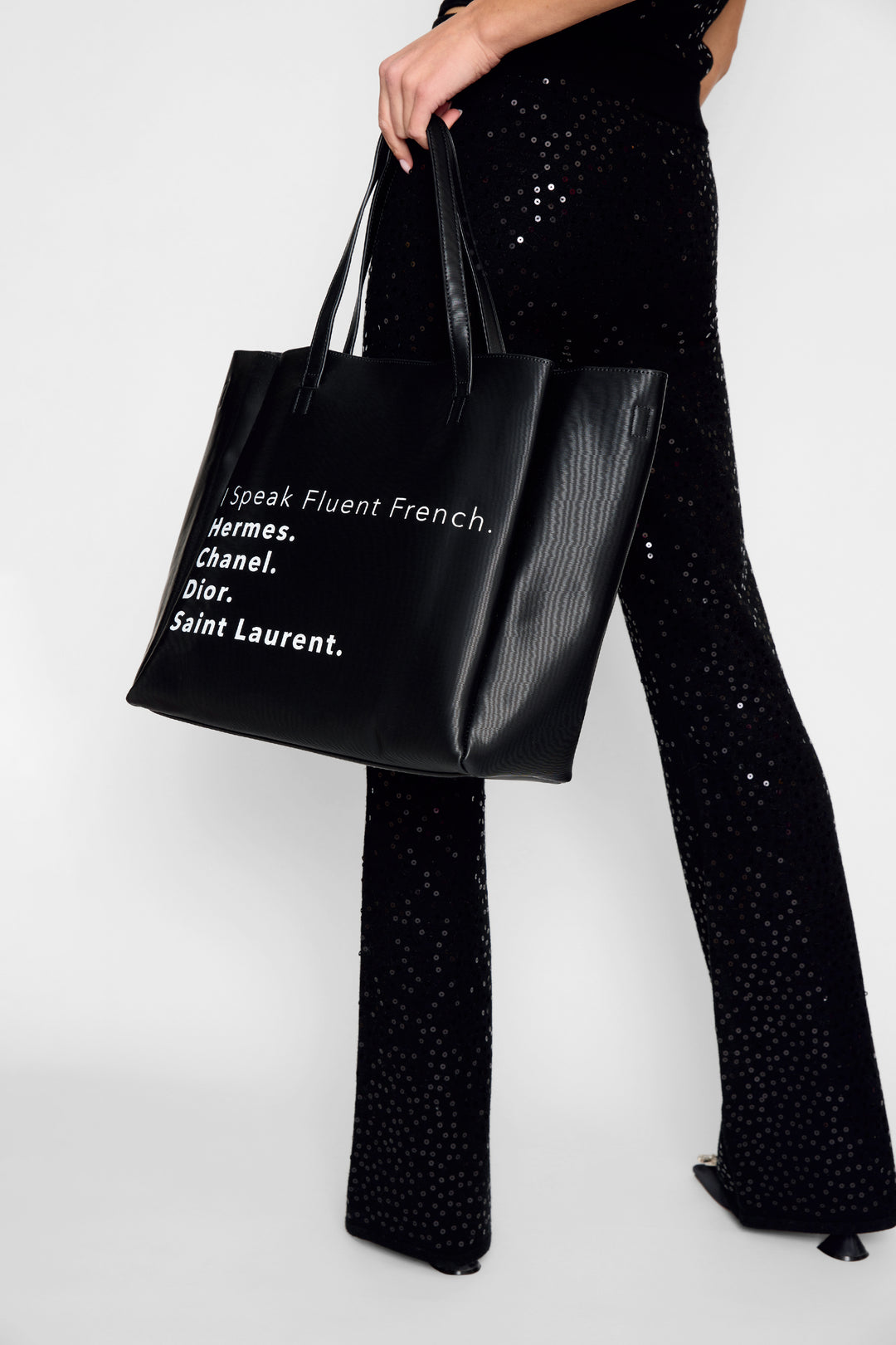 Never Ending Tote - Fluent French (Black)