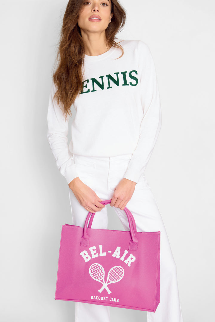 Modern Vegan Tote - Bel Air (Magenta)