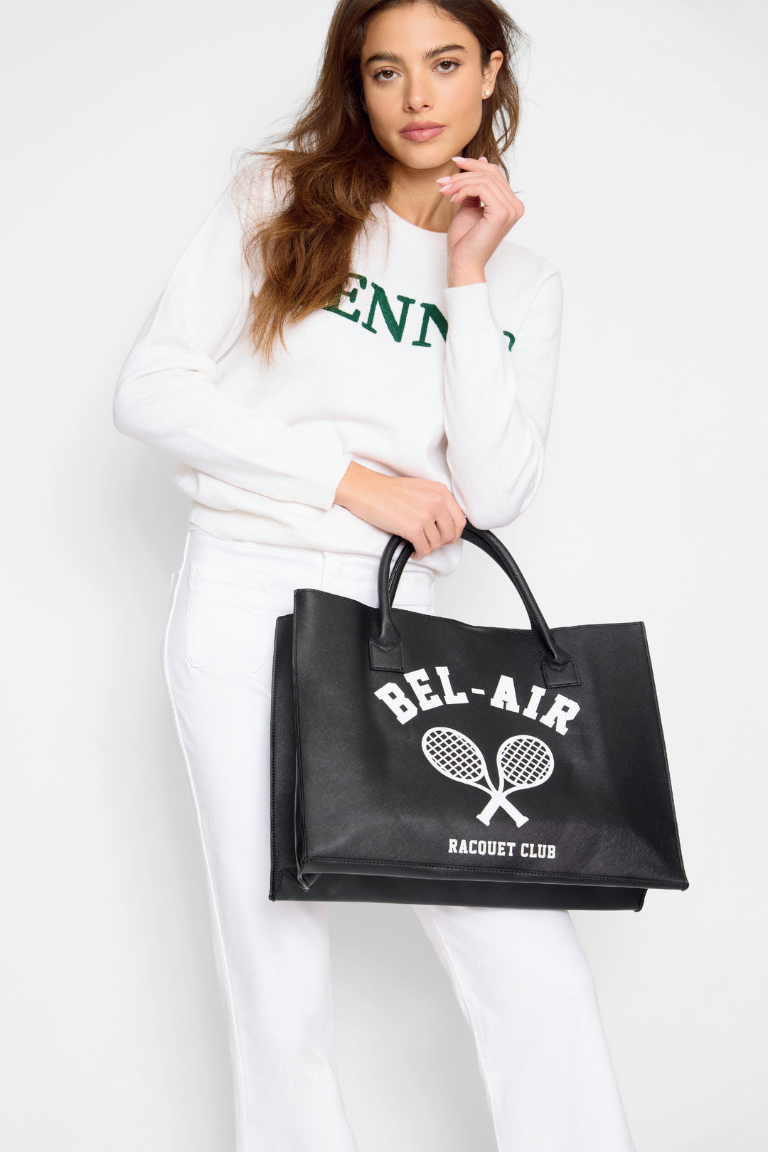 Modern Vegan Tote - Bel Air (Black)