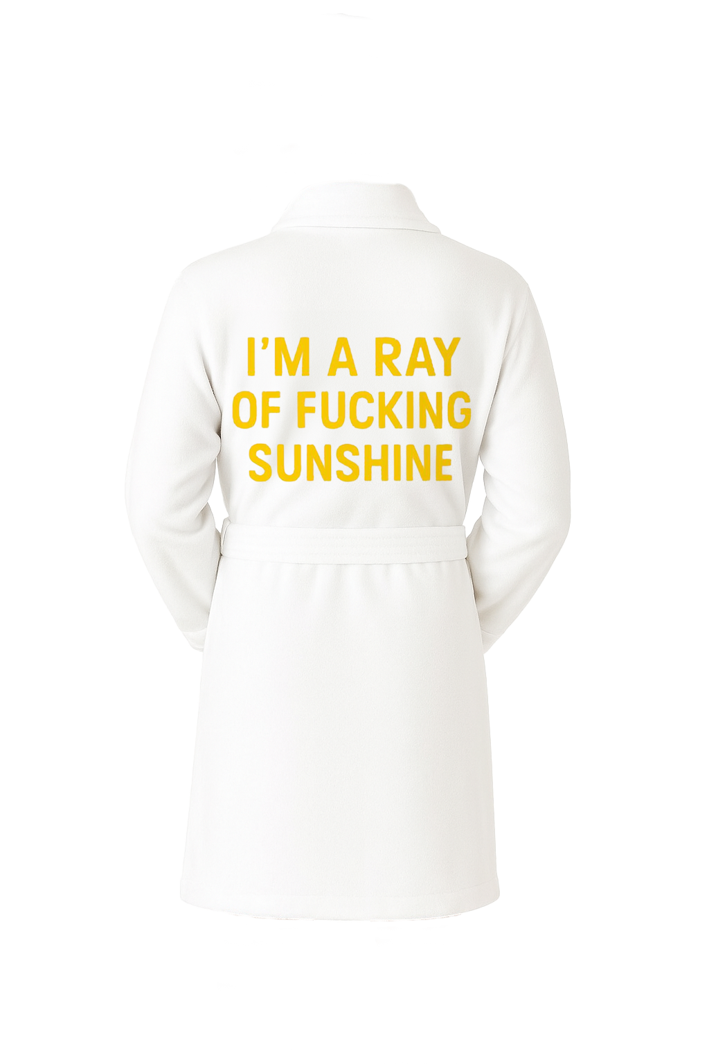 Luxe Plush Robe - Ray Of F*cking Sunshine