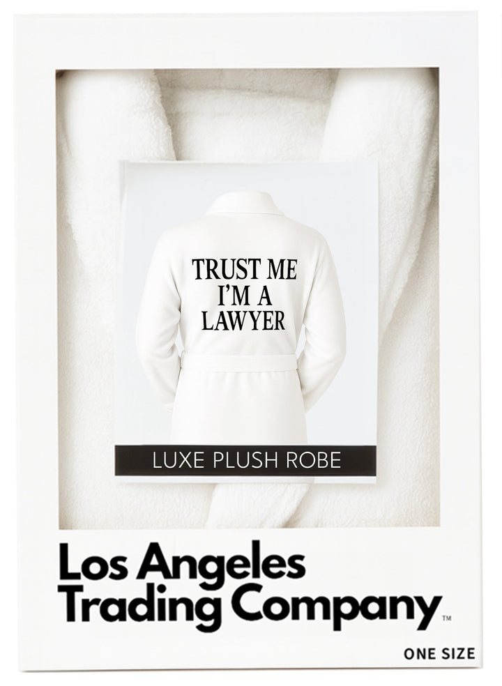 Plush Robe - Trust Me I&