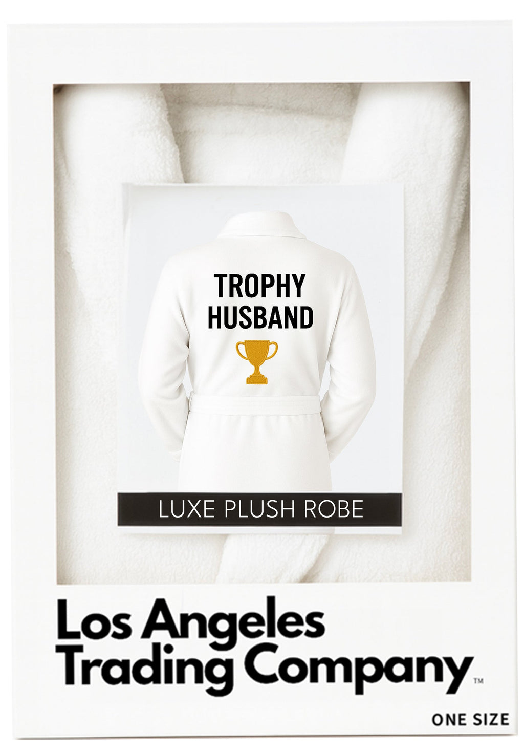 Luxe Plush Robe - Trophy Husband