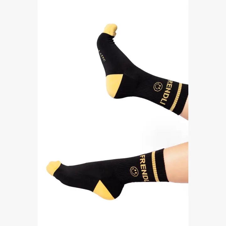 Sport Sock - Frendli (Black)