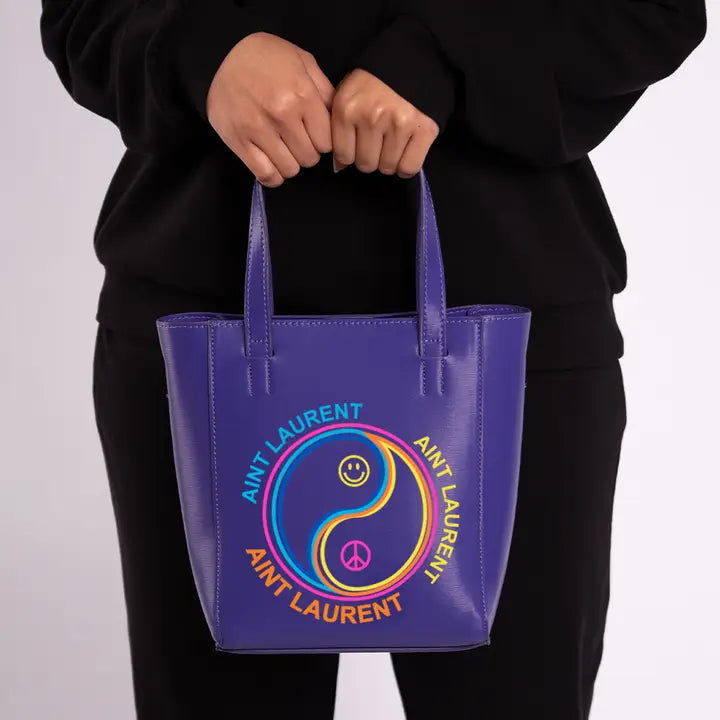 Becky Bucket Bag - Peace (Indigo Purple)