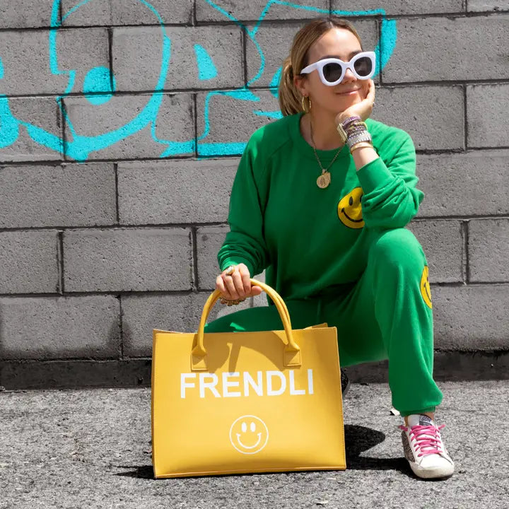 Modern Vegan Tote - Frendli (Yellow)