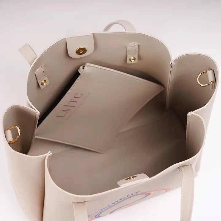 Never Ending Tote - Snake (Cream)