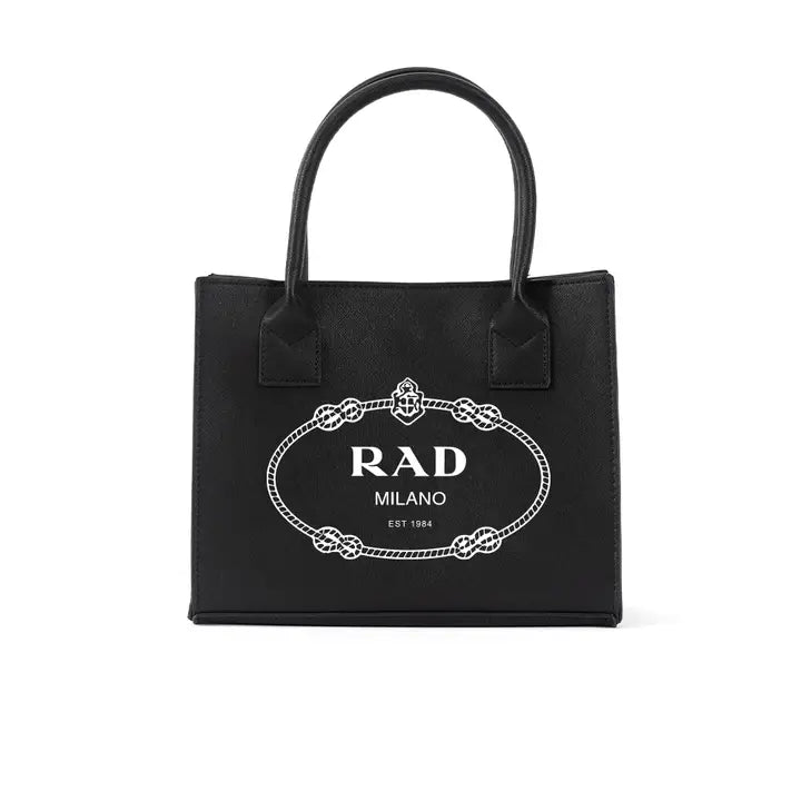 Mini Modern Tote - Rad Luxe (Black)
