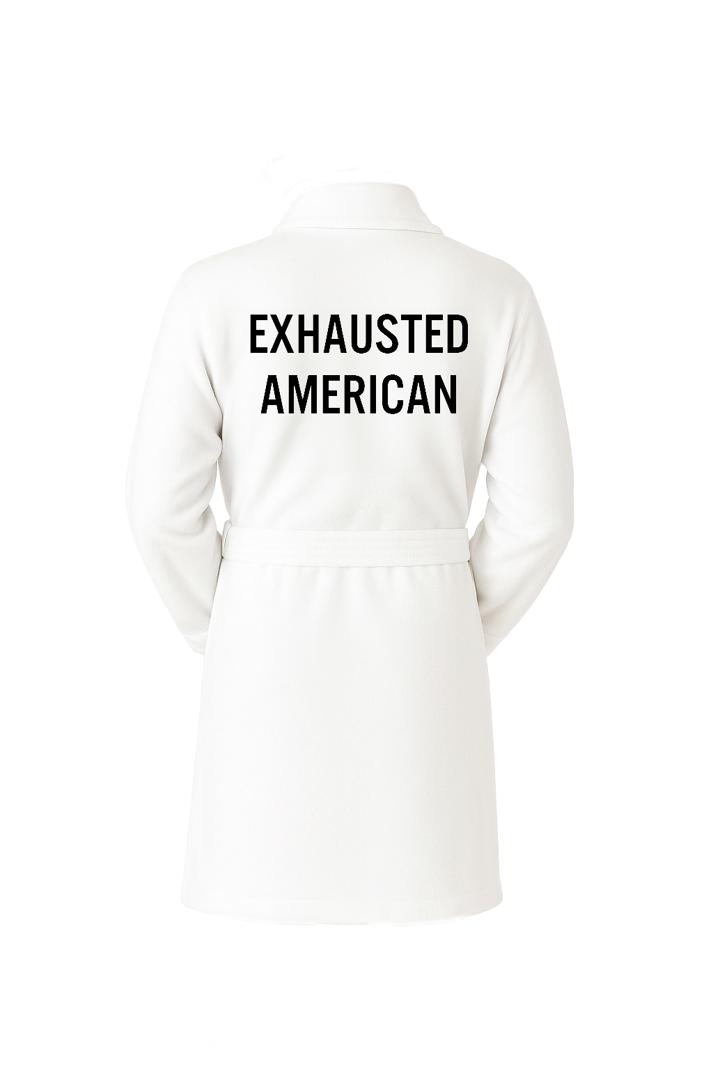 Luxe Plush Robe - Exhausted American