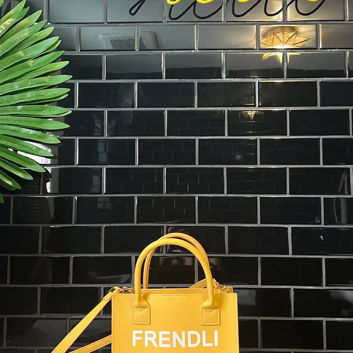 Mini Modern Tote - Frendli (Lemon)