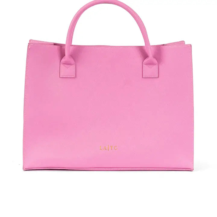Modern Vegan Tote -  Amalfi Coast (Guava Pink)
