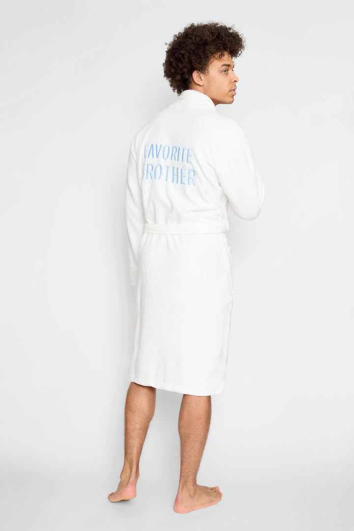 Plush Robe - Favorite Brother