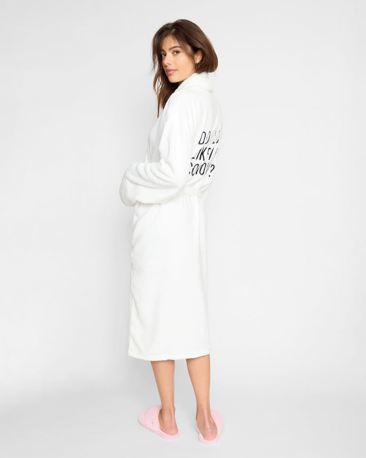 Plush Robe - Do I Look Like I Fly Economy?