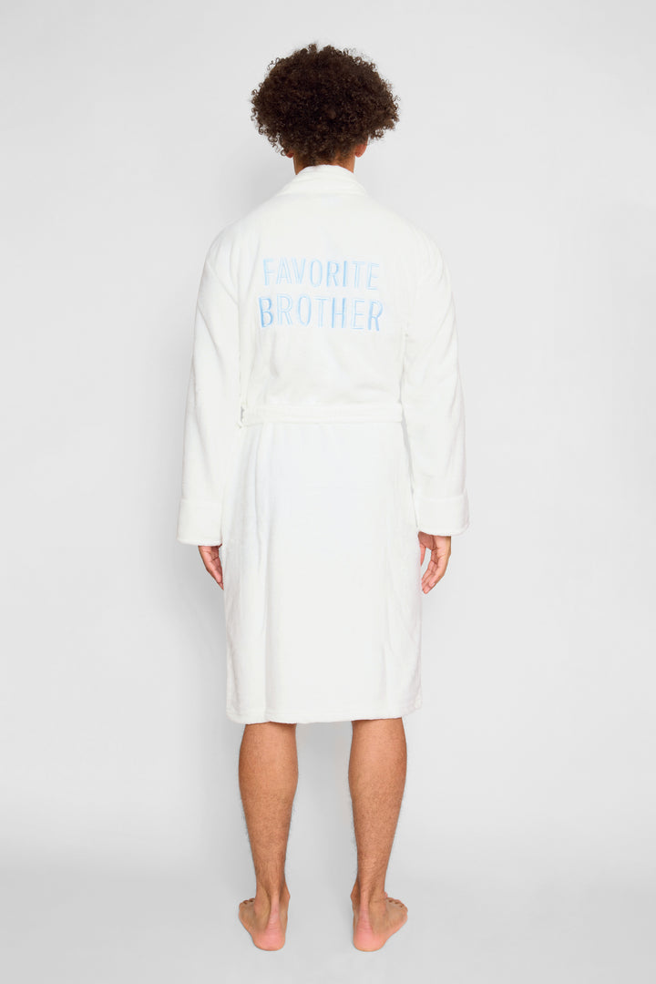 Plush Robe - Favorite Brother
